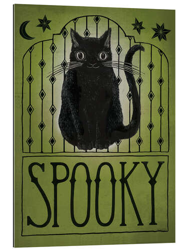 Gallery print Vintage Halloween Spooky Cat