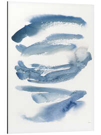 Magnettafel Indigo Wellen