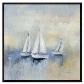 Gerahmter Kunstdruck Morning Sail II