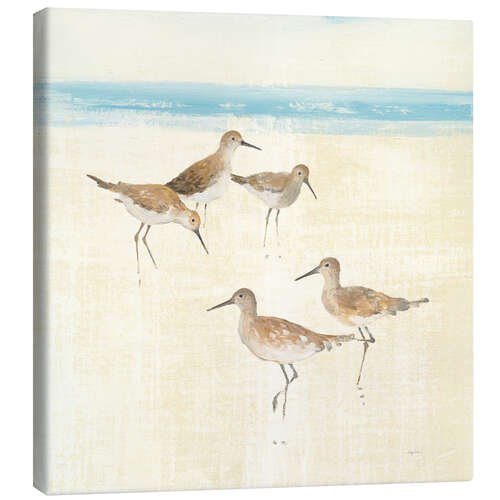 Canvas print Sandpipers Square I