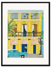 Gerahmter Kunstdruck Havana V