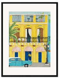 Plakat artystyczny premium w ramie Havana V