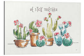 Magnettafel Wüstenblüte I