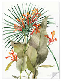 Wall sticker Botanical Flame Lilies