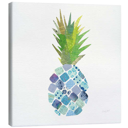 Stampa su tela Tropical Pineapple II