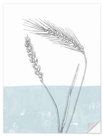 Selvklebende plakat Wheat