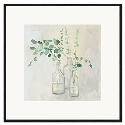 Gerahmter Kunstdruck Sommer Stecklinge I