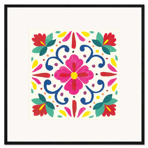 Framed art print Flower Fiesta VII