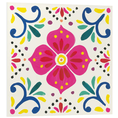 Foam board print Flower Fiesta IX