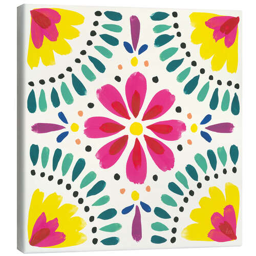 Canvas print Flower Fiesta X