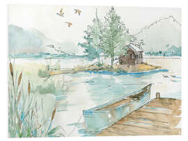 Foam board print Lakehouse II