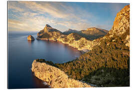 Gallery print Evening sun at Cap de Formentor, Mallorca