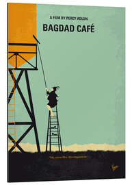 Tableau en aluminium Bagdad Café (anglais)