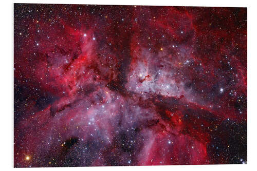 Foam board print The Grand Carina Nebula