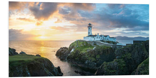 Tableau en PVC Phare de Fanad Head en Irlande