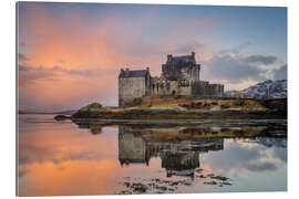 Gallery print Dawn at Eilean Donan Castle