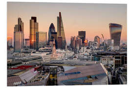 PVC-tavla London skyline från St Pauls Cathedral