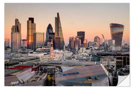 Wall sticker London skyline from St Pauls Cathedral