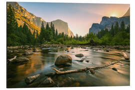 Aluminiumtavla Valley View - Yosemite National Park - Robin Oelschlegel
