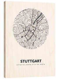 Trätavla City map of Stuttgart