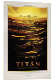 Tableau en verre acrylique  Titan - NASA