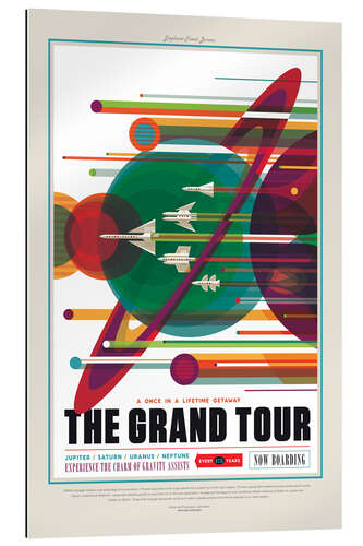 Tableau en plexi-alu Le Grand Tour