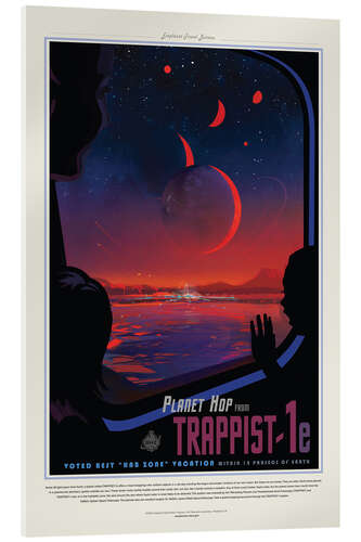 Acrylic print Trappist-1e