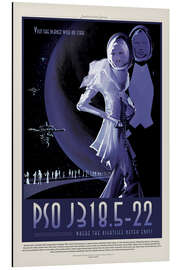 Magnettafel Retro Space Travel - PSOJ318 Endless Night