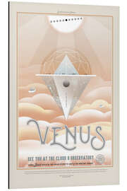 Magnettafel Retro Space Travel - Venus
