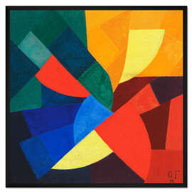 Gerahmter Kunstdruck Komposition, 1936