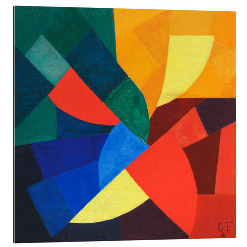 Tableau en plexi-alu Composition, 1936