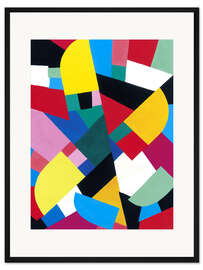 Gerahmter Kunstdruck Komposition