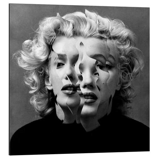 Alubild Fragmented Marilyn