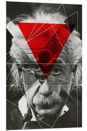 Tableau en PVC Albert Einstein