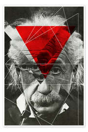 Poster  Albert Einstein - Marko Köppe