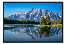 Gerahmter Kunstdruck Two Jack Lake