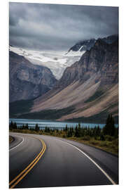 Tableau en PVC Icefields Parkway, Canada