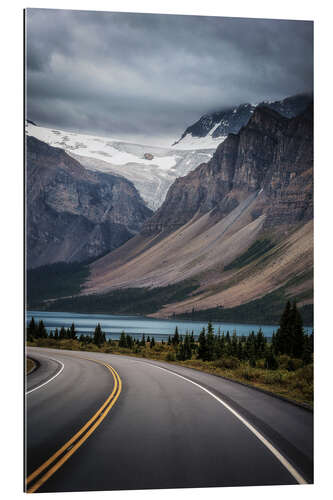 Quadro em plexi-alumínio Icefields Parkway