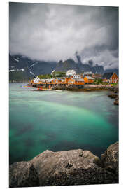 PVC-taulu Reine Lofoten Norway