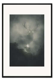 Gerahmter Kunstdruck Power