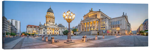 Tableau sur toile Le Gendarmenmarkt à Berlin