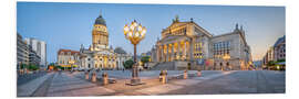 Foam board print Berlin Gendarmenmarkt Panorama