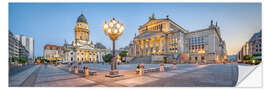 Selvklebende plakat Berlin Gendarmenmarkt Panorama