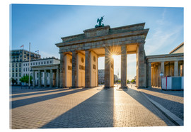 Acrylglasbild  Das Brandenburger Tor in Berlin - Jan Christopher Becke