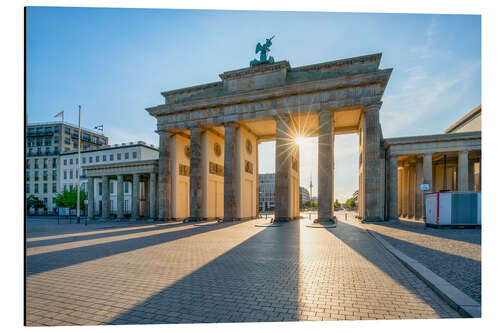 Cuadro de aluminio The Brandenburg Gate in Berlin