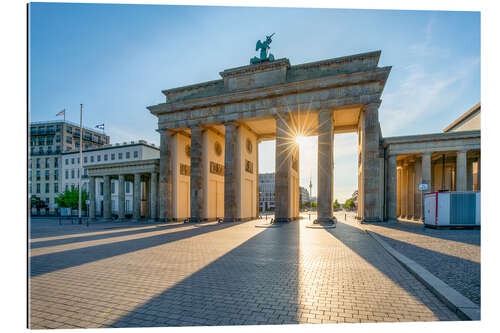 Gallery print The Brandenburg Gate in Berlin