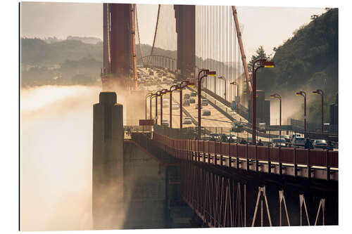 Gallery print San Francisco - Golden Gate Bridge in the fog