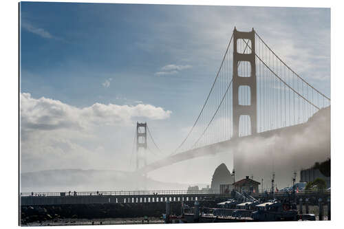 Gallery print San Francisco - Fog at Golden Gate Bridge