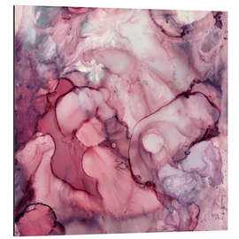 Magnettafel Flüssige Malve