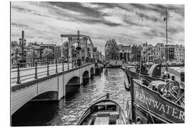 Tableau en plexi-alu Magere Brug à Amsterdam